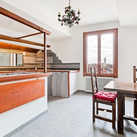 Ponte Di Rialto Penthouse With Panoramic Terrace Apartment Veneţia Exterior foto