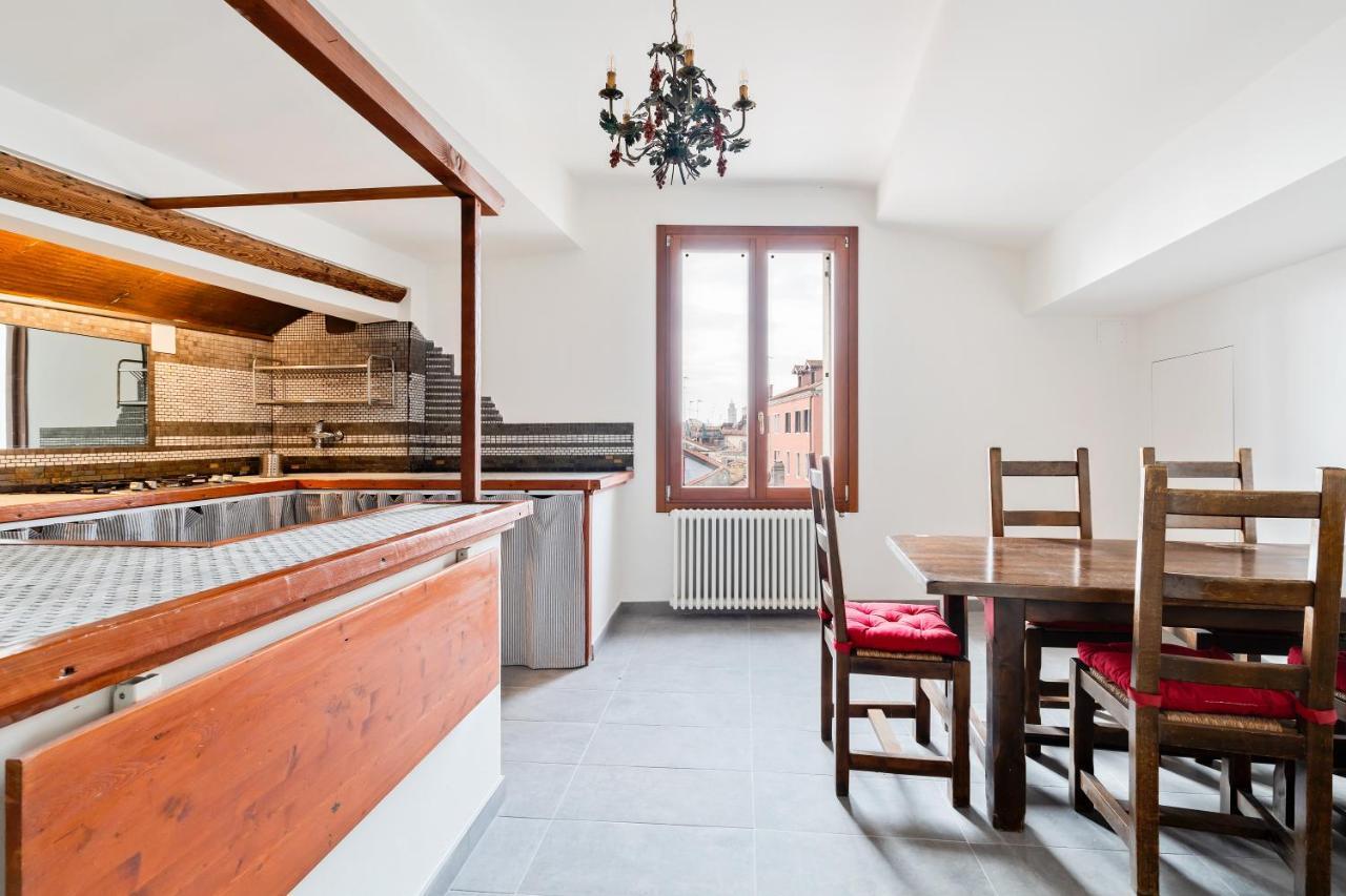 Ponte Di Rialto Penthouse With Panoramic Terrace Apartment Veneţia Exterior foto