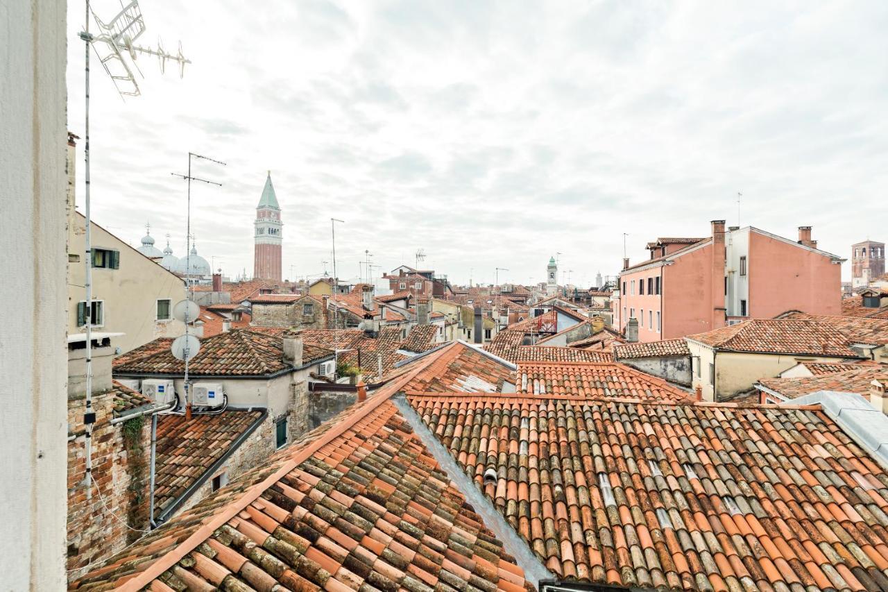 Ponte Di Rialto Penthouse With Panoramic Terrace Apartment Veneţia Exterior foto